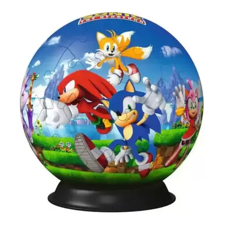 Sonic - The Hedgehog 3D Puzzle Characters Puzzle Ball (72 Pieces) termékfotója
