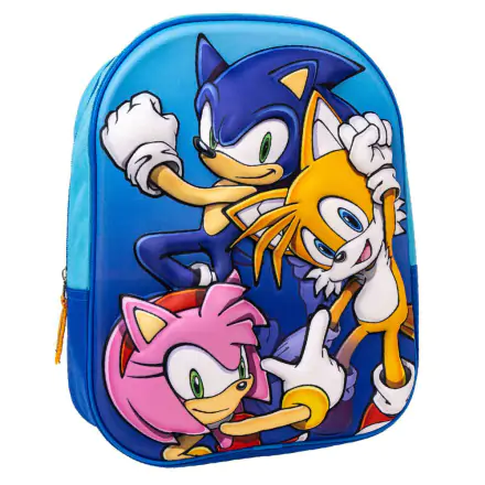 Sonic The Hedgehog 3D backpack 31cm termékfotója