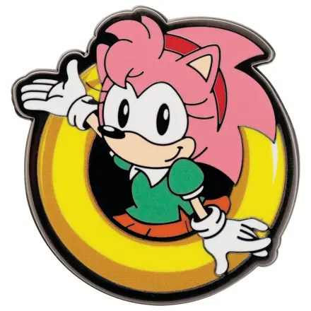 Sonic The Hedgehog Pin Badge Amy product photo