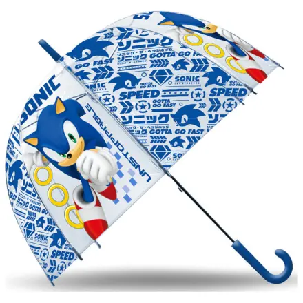 Sonic the Hedgehog transparent umbrella  product photo