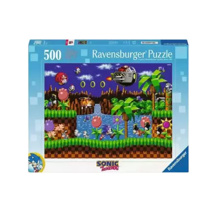 Sonic - The Hedgehog Jigsaw Puzzle Classic Sonic (500 pieces) termékfotója