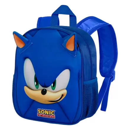Sonic the Hedgehog Face 3D backpack 31cm termékfotója