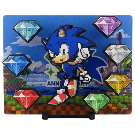 Sonic The Hedgehog FiGGYZ Magnet Collectible Modern Sonic 35th Anniversary 9 cm product photo
