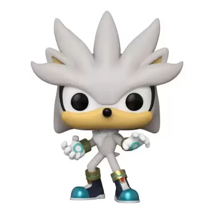 Sonic The Hedgehog Funko POP! Games Vinyl Figure Silver The Hedgehog(GW) 9 cm termékfotója