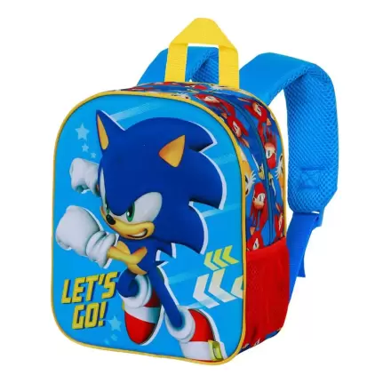 Sonic The Hedgehog Go 3D backpack 31cm termékfotója