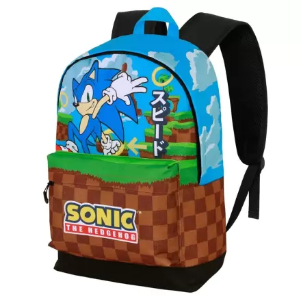 Sonic the Hedgehog Greenhill adaptable backpack 44cm product photo
