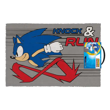 Sonic The Hedgehog Doormat Knock And Run 40 x 60 cm termékfotója