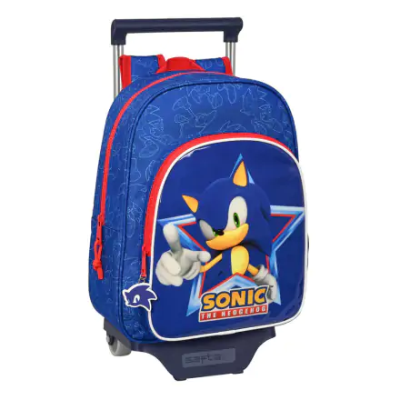 Sonic The Hedgehog Lets Roll trolley 34cm product photo