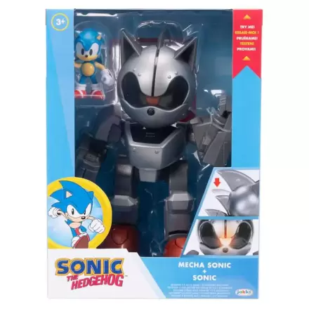 Sonic the Hedgehog Mecha and Sonic figure product photo