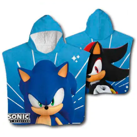 Sonic The Hedgehog microfibre poncho towel termékfotója