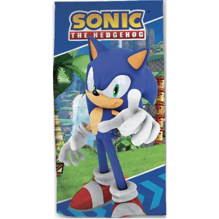 Sonic The Hedgehog microfibre beach towel product photo