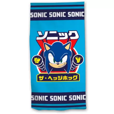 Sonic The Hedgehog microfibre beach towel product photo