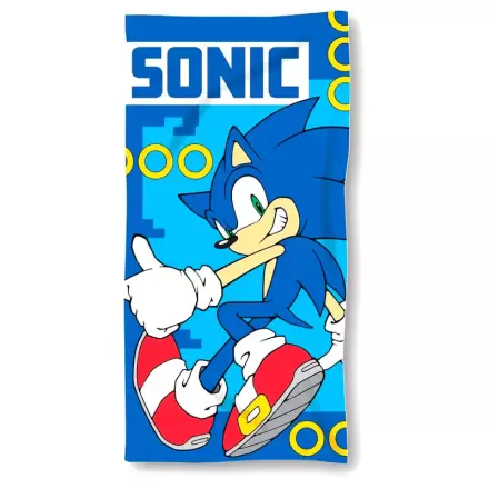 Sonic The Hedgehog microfibre beach towel termékfotója