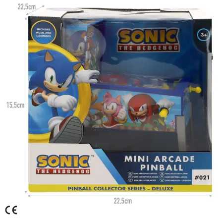 Sonic the Hedgehog mini arcade pinball product photo