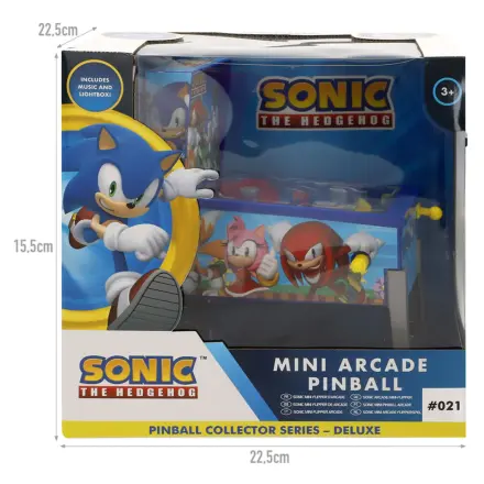 Sonic the Hedgehog mini arcade pinball product photo