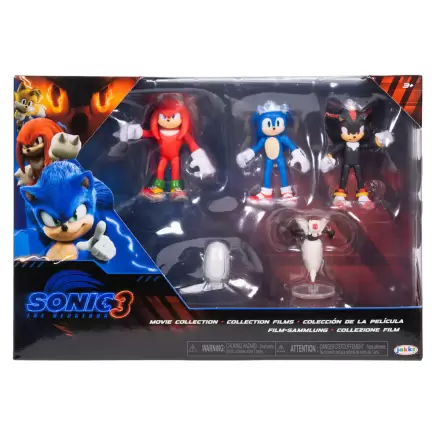 Sonic - The Hedgehog Movie 3 Mini Figure 6-Pack Wave 1 6 cm termékfotója