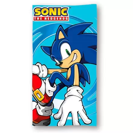 Sonic the Hedgehog cotton beach towel product photo