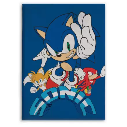 Sonic the Hedgehog polar blanket termékfotója