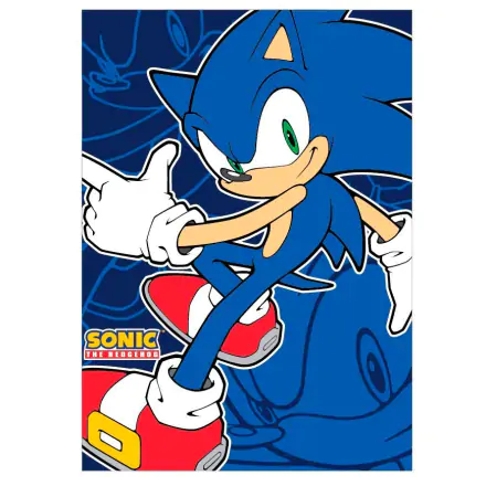 Sonic the Hedgehog polar blanket termékfotója