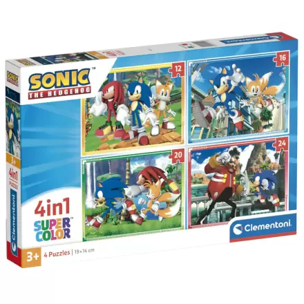 Sonic the Hedgehog puzzle 12-16-20-24pcs termékfotója