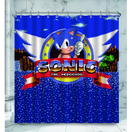 Sonic the Hedgehog Shower Curtain Classic product photo