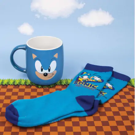 Sonic the Hedgehog Mug & Socks Set Sonic termékfotója