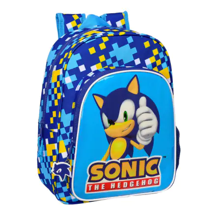 Sonic The Hedgehog Speed adaptable backpack 34cm termékfotója