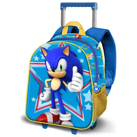 Sonic the Hedgehog Star 3D trolley 31cm product photo