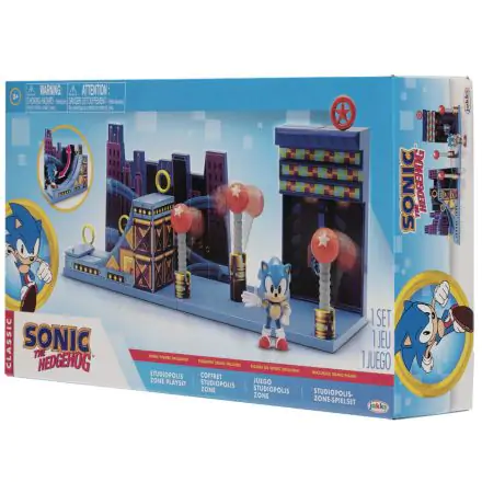 Sonic The Hedgehog Studiopolis Zone playset 6cm termékfotója