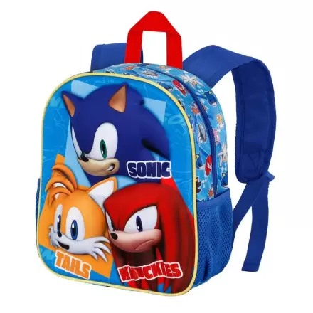 Sonic the Hedgehog Trio 3D backpack 31cm termékfotója