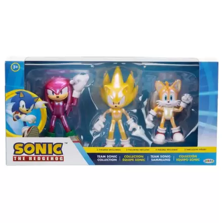 Sonic the Hedgehog Ultimate Team Up pack 3 figures 10cm termékfotója