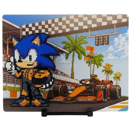 Sonic The Hedgehog x McLaren FiGGYZ Magnet Collectible Sonic McLaren 35th Anniversary 9 cm product photo