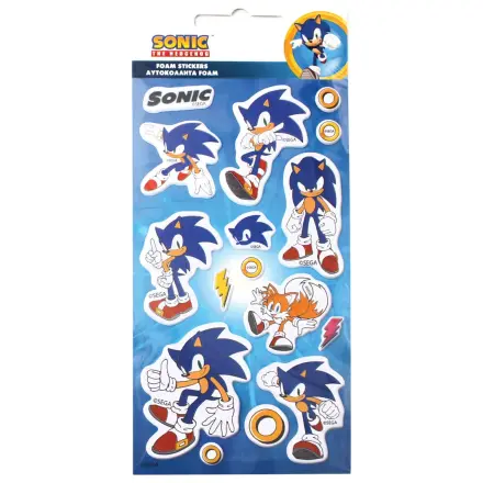 Sonic Thunder Puffy Sponge Sticker Set product photo