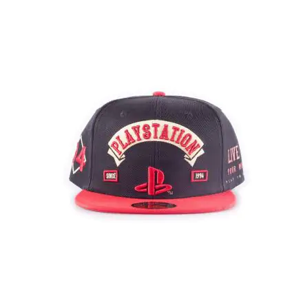 Sony PlayStation Biker Snap Back Baseball Cap Logo product photo