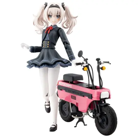 Sousai Shojo Teien Plastic Model Kit 1/10 Emma Koishikawa Nocturne with Honda AB12 Motocompo 14 cm      product photo
