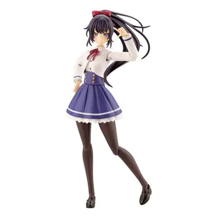 Sousai Shojo Teien Plastic Model Kit 1/10 Ritsuka Saeki St. Iris Gauken Girls' High School Winter Clothes Dreaming Style Snow White 16 cm product photo