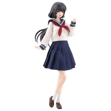 Sousaishojoteien Plastic Model 1/10 Kiru Pla Kuon Yakushiji Touou High School Uniform 16 cm product photo