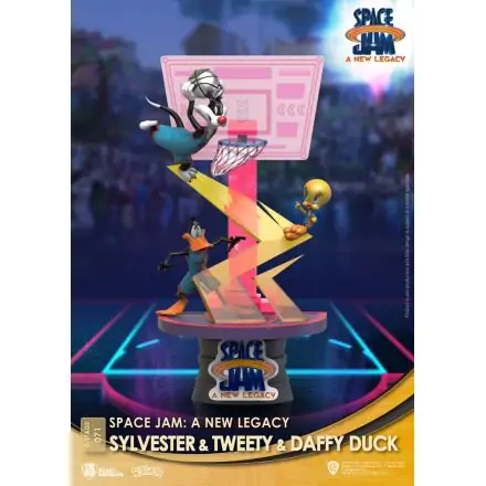 Space Jam: A New Legacy D-Stage PVC Diorama Sylvester & Tweety & Daffy Duck Standard Ver. 15 cm product photo