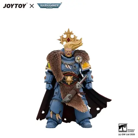 Space Marine Action Figure Space Wolves Wolf Guard Battle Leader 12 cm product photo