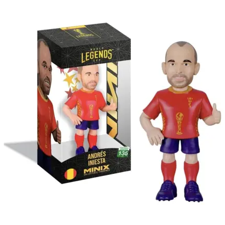 SPAIN Iniesta Figure Minix World Legends Cup 12cm product photo