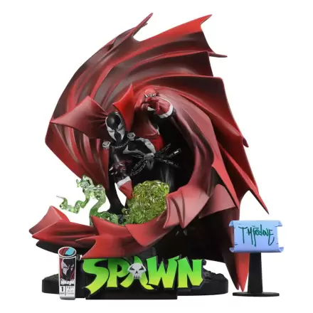 Spawn Statue 1/10 Spawn #1 (Black White & Red All Over) 24 cm termékfotója