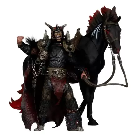 Spawn Action Figure 2-Pack Bloodaxe with Horse (Spawn: The Dark Ages) 18 cm product photo