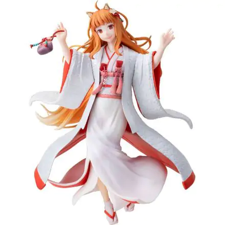 Spice and Wolf PVC Statue 1/7 Wise Wolf Holo Wedding Kimono Ver. 26 cm termékfotója