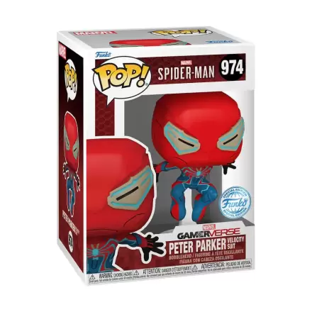 Spider-Man 2 Funko POP! Games Vinyl Figure Velocity Suit Exclusive 9 cm termékfotója