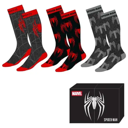 Marvel Spiderman adult 3 socks set product photo