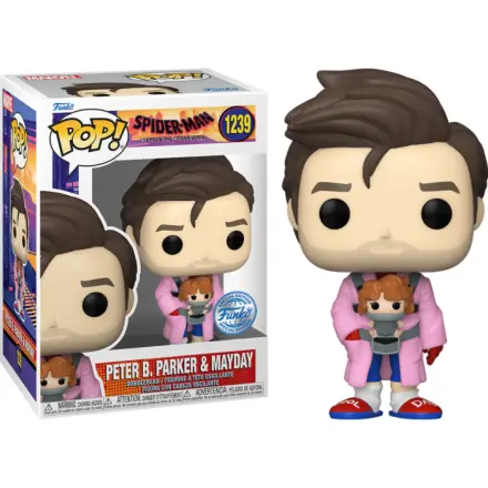 Spider-Man: Across the Spider-Verse Funko POP! Vinyl Figure Peter B. Parker & Mayday 9 cm product photo