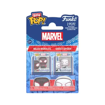 Spider-Man Bitty Funko POP! Vinyl Figure 2-Pack MilesM&SGwen product photo