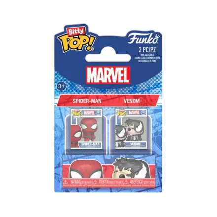 Spider-Man Bitty Funko POP! Vinyl Figure 2-Pack Spider-Man&Vnm product photo