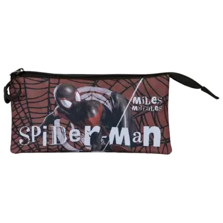 Marvel Spiderman Blackspider triple pencil case termékfotója