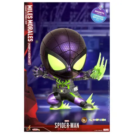 Spider-Man Cosbaby Wave 5 Miles Morales Purple Reign Suit product photo